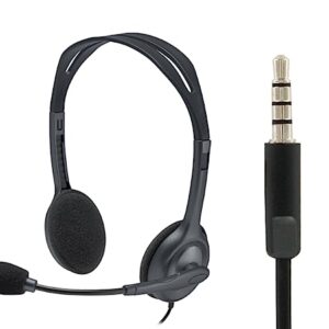Headphones - LOGITECH Stereo Headset H111 - Black (3.5 MM JACK)