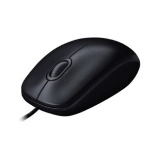 Logitech M90 optical corded USB mouse black